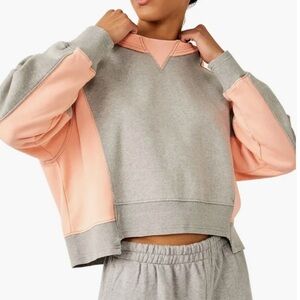 Free People Movement Intercept Colorblock Pullover
